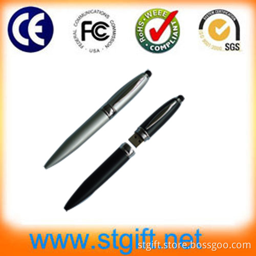 USB Flash Pen Drive with Laser Pointer or Touch Screen Pen